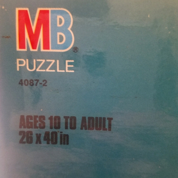 Vintage 1990 New Kids On The Block Giant Poster Puzzle - Picture 3 of 3